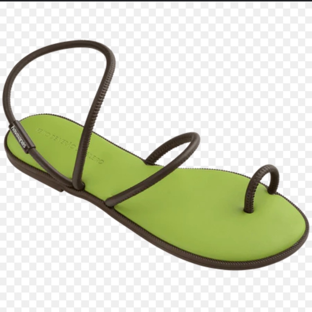 Havaianas Una Pitanga Sandals in Citronella